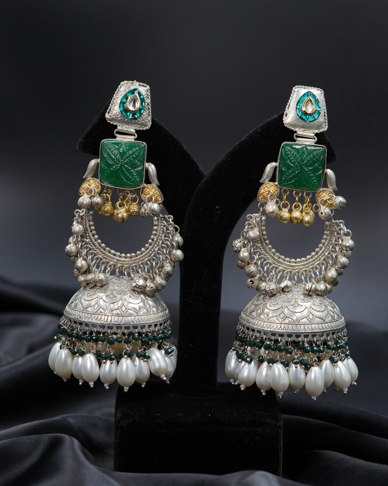 Oxidized Jhumka – A Mesmerizing Blend of Tradition & Charm
