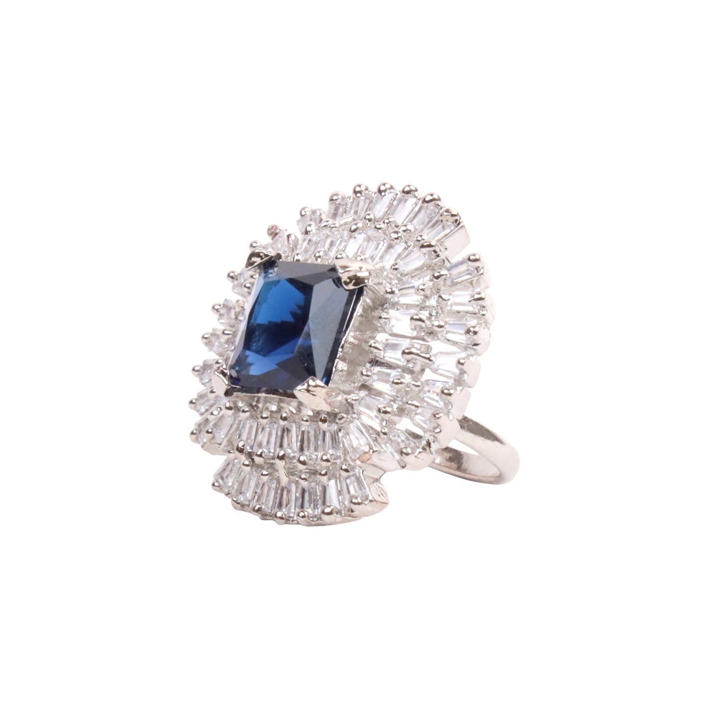 Midnight Majesty Sapphire Ring