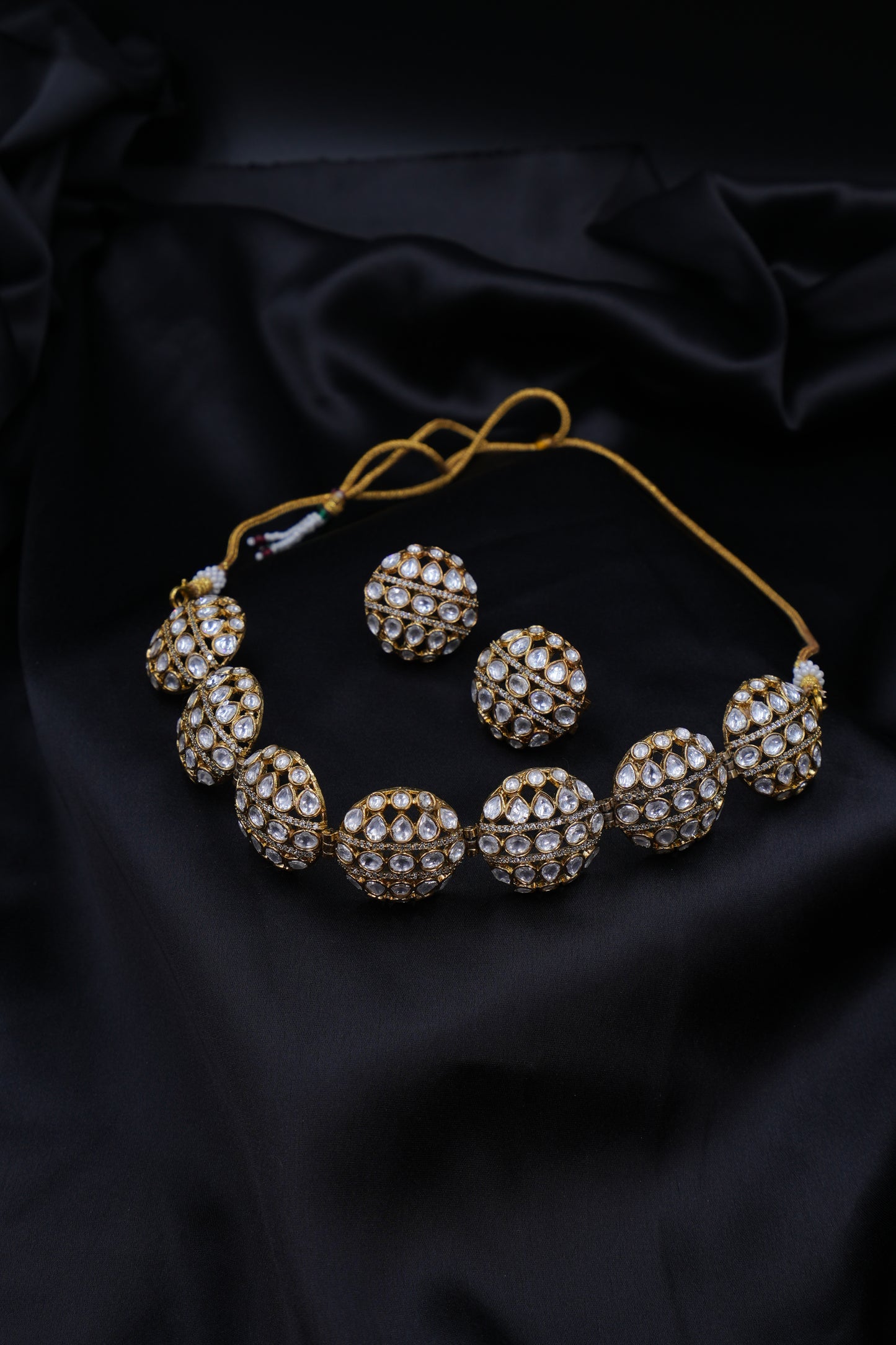 Multicolor Kundan Choker Necklace