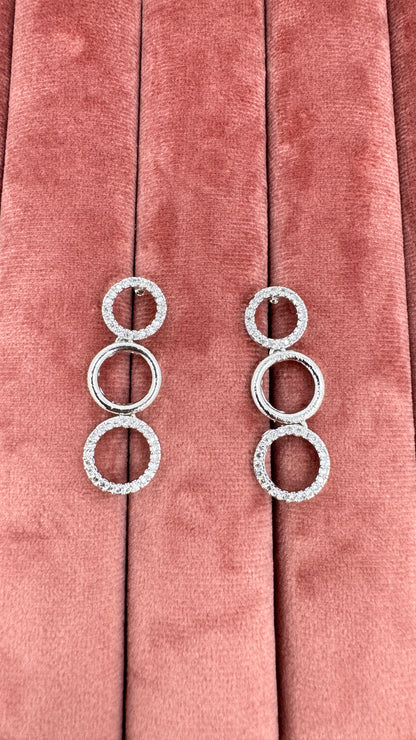 Eternal Elegance Diamond Circle Necklace Set