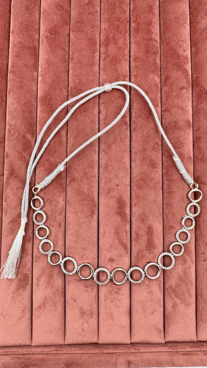 Eternal Elegance Diamond Circle Necklace Set