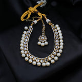 Kundan Necklace Set – A Timeless Ensemble of Royalty ✨💖