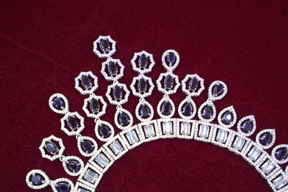 AD Necklace – A Royal Symphony in Purple