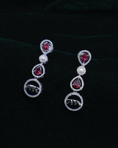 Bollywood-Inspired AD Necklace – A Majestic Blend of Royalty & Glamour