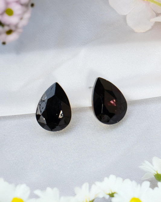 Elegant Black Drop Earrings – Perfect for Office & Daily Wear