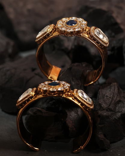 Regal Kundan Kada Pair – A Statement of Royalty & Elegance