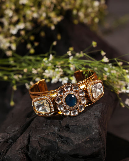 Regal Kundan Kada Pair – A Statement of Royalty & Elegance