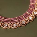 Exquisite Kundan & Moissanite Necklace Set
