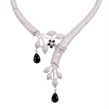 Shine in Sophistication – The Ultimate American Diamond Necklace Set!