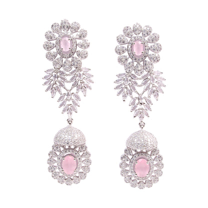 Radiate Royalty – The Ultimate American Diamond Necklace Set!