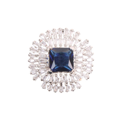 Midnight Majesty Sapphire Ring