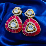 Royal Kundan Moissanite Necklace Set