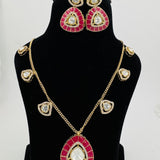 Royal Kundan Moissanite Necklace Set