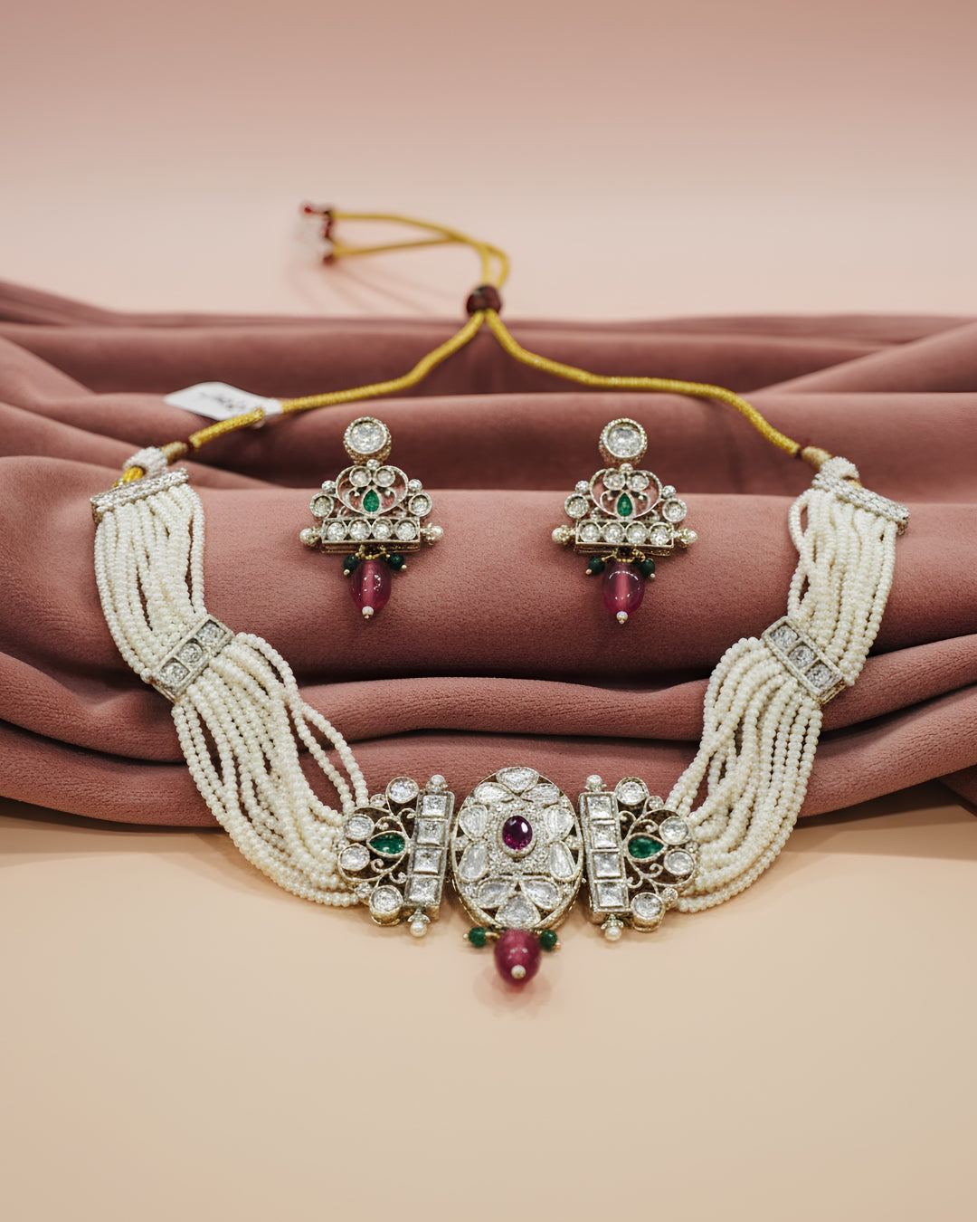 Classic Polki Choker Set