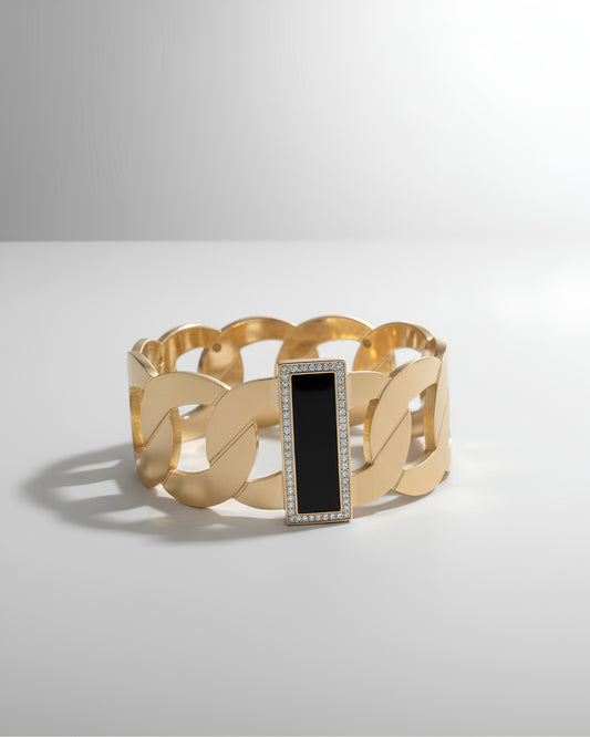 Kont Pattern Anti-Tarnish Bracelet