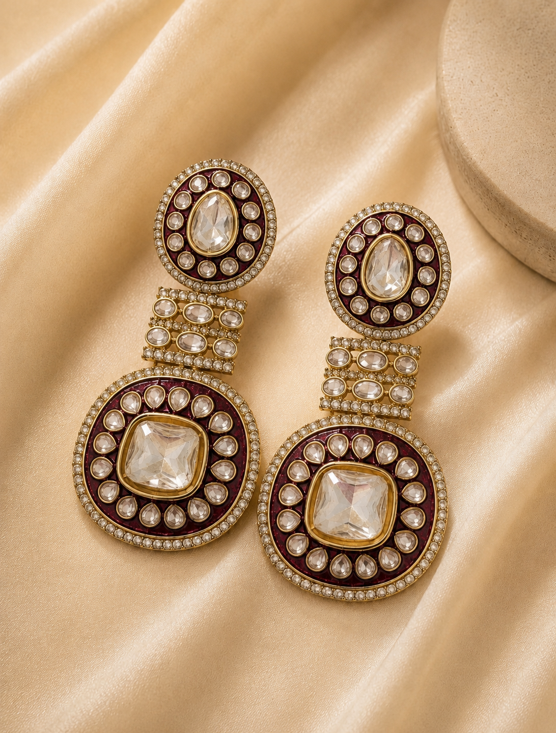 Meher Kundan Earrings