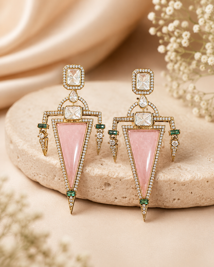 Aurelia Moissanite Statement Earrings ⭐