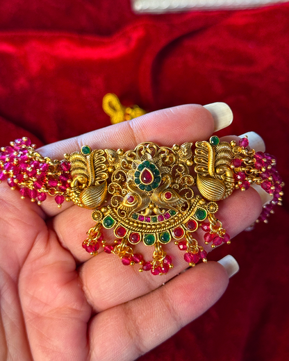 Regal Rani Bead Heritage Choker Set