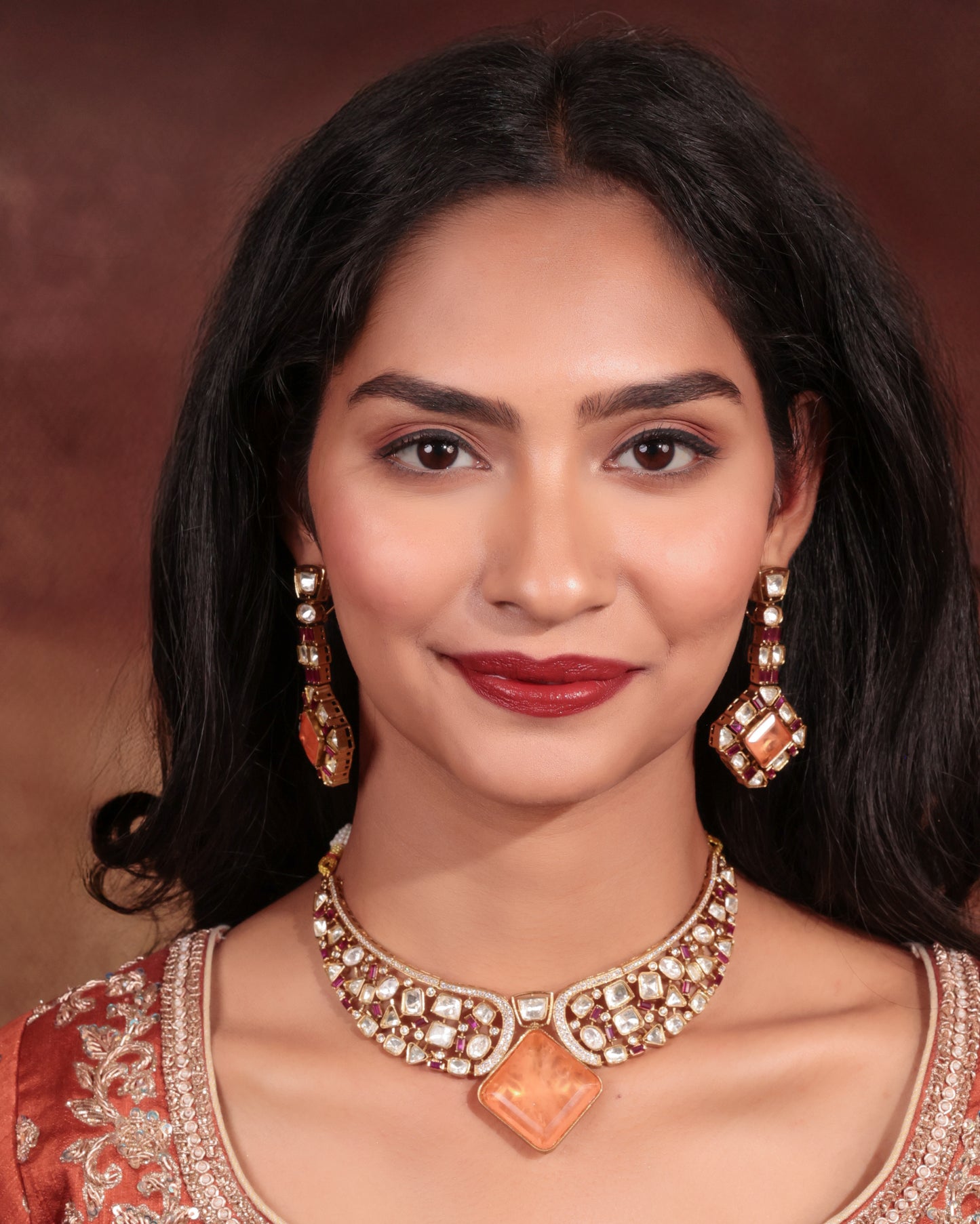 Tayani Kundan Necklace – A Regal Symphony of Elegance 💚✨