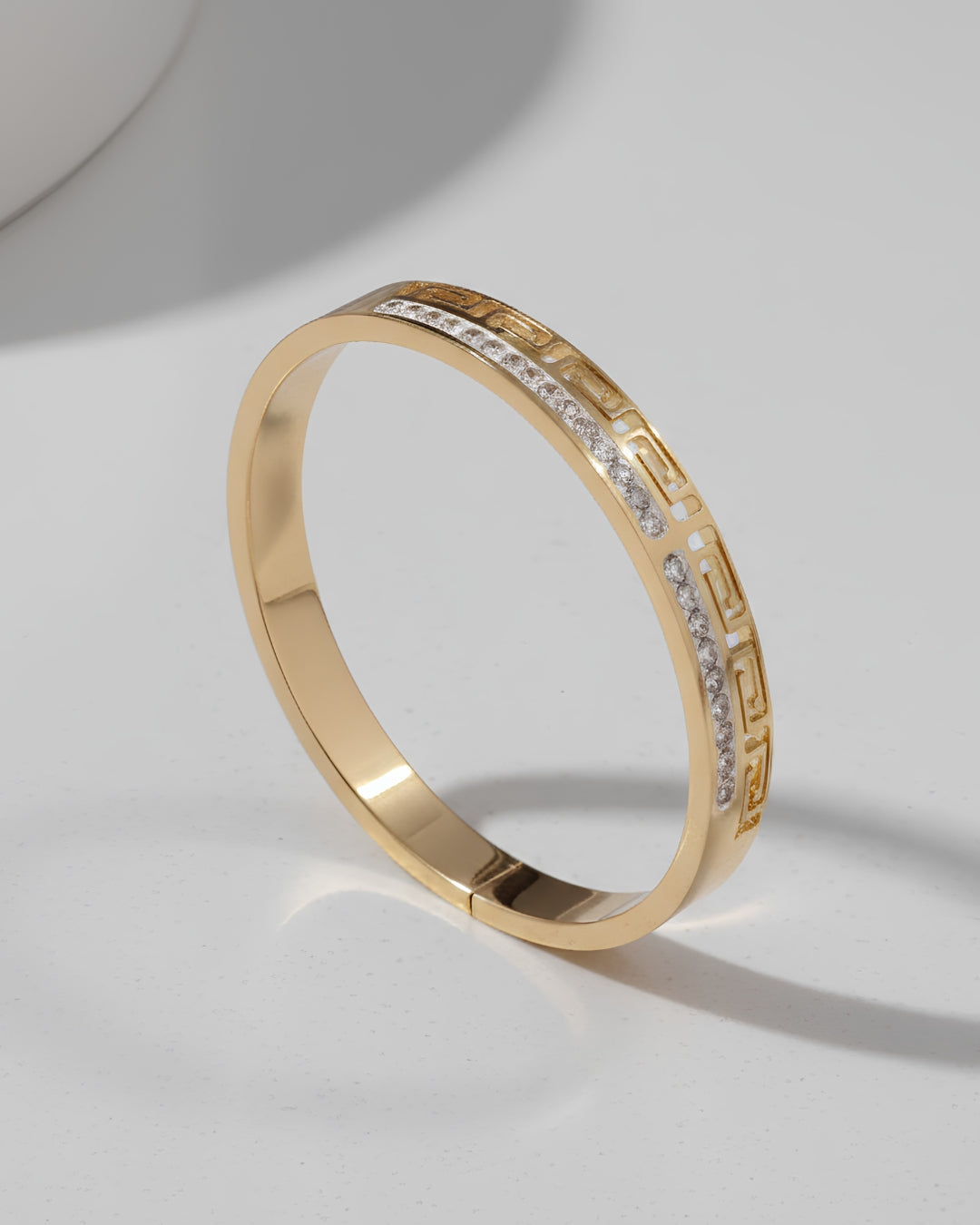 Spiral Pattern Anti-Tarnish Bracelet