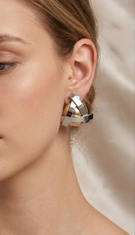 Nova Orbit Statement Earrings